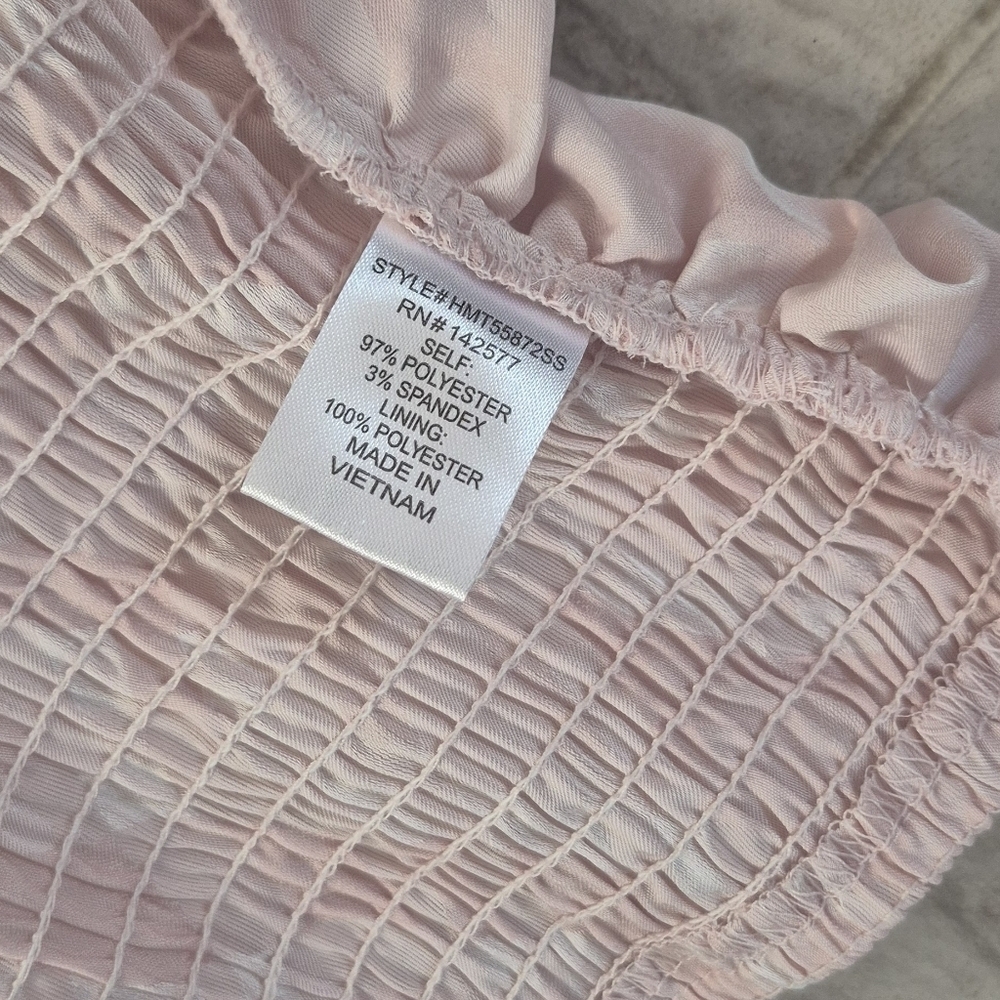 H&M Light Pink Ruffled Bra Top - Picture 5 of 5